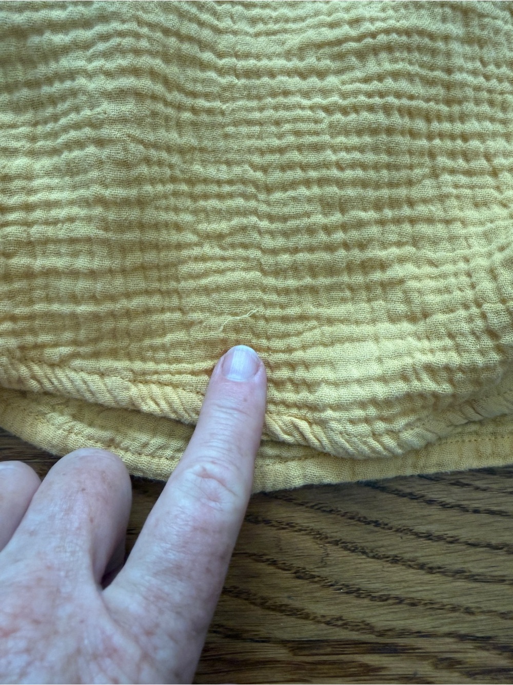 Marine Layer yellow Valencia wrap dress M - Picture 11 of 12